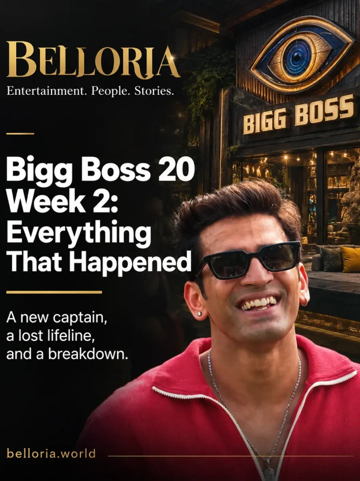 Bigg Boss 20 house during Week 2, featuring new captain Gullu and the season's ongoing conflicts