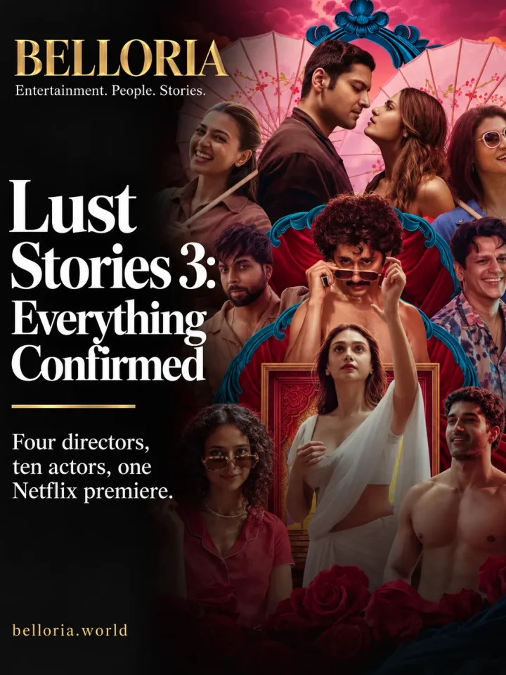 Lust Stories 3 ensemble cast promotional image ahead of the Netflix anthology's September 18 premiere