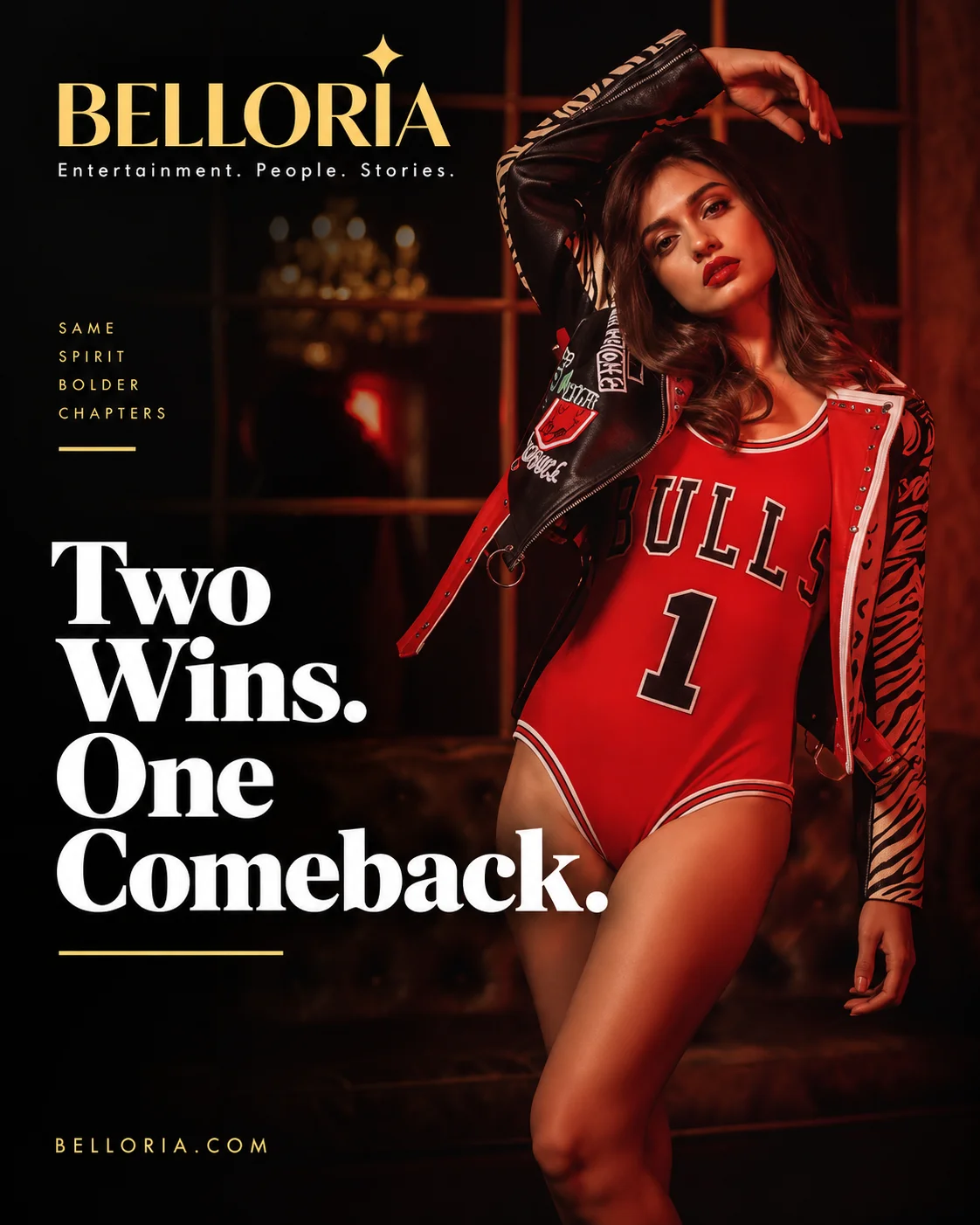 Belloria editorial portrait of Divya Agarwal, Bigg Boss OTT winner and The 50 contestant