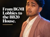 Belloria editorial portrait of ScoutOP aka Tanmay Singh, BGMI star and Bigg Boss 20 contestant