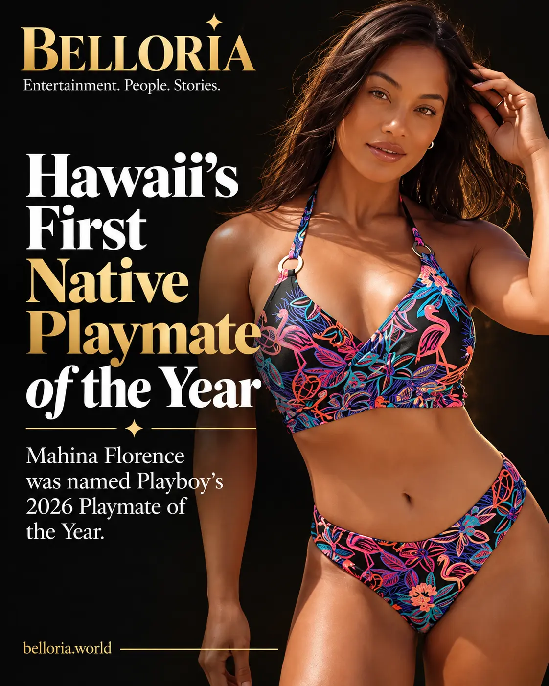 Mahina Florence, Playboy's 2026 Playmate of the Year