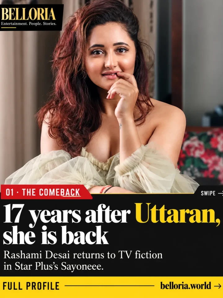 Rashami Desai: From Uttaran and Bigg Boss to Sayoneee