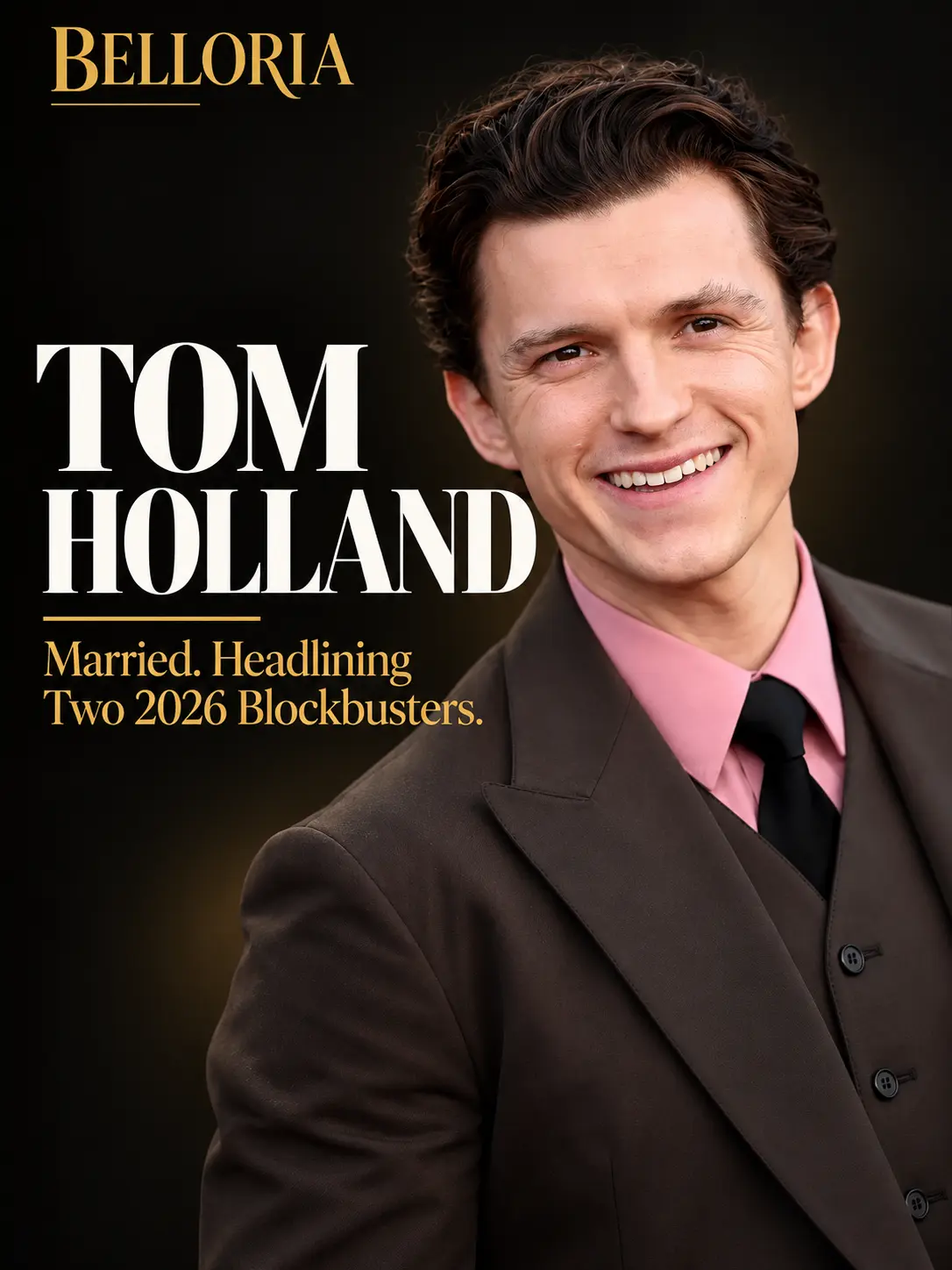 Tom Holland, star of Spider-Man: Brand New Day and The Odyssey